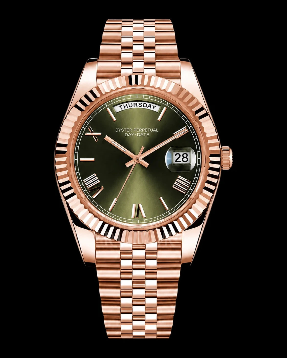 DayDate - Rose Gold Olive