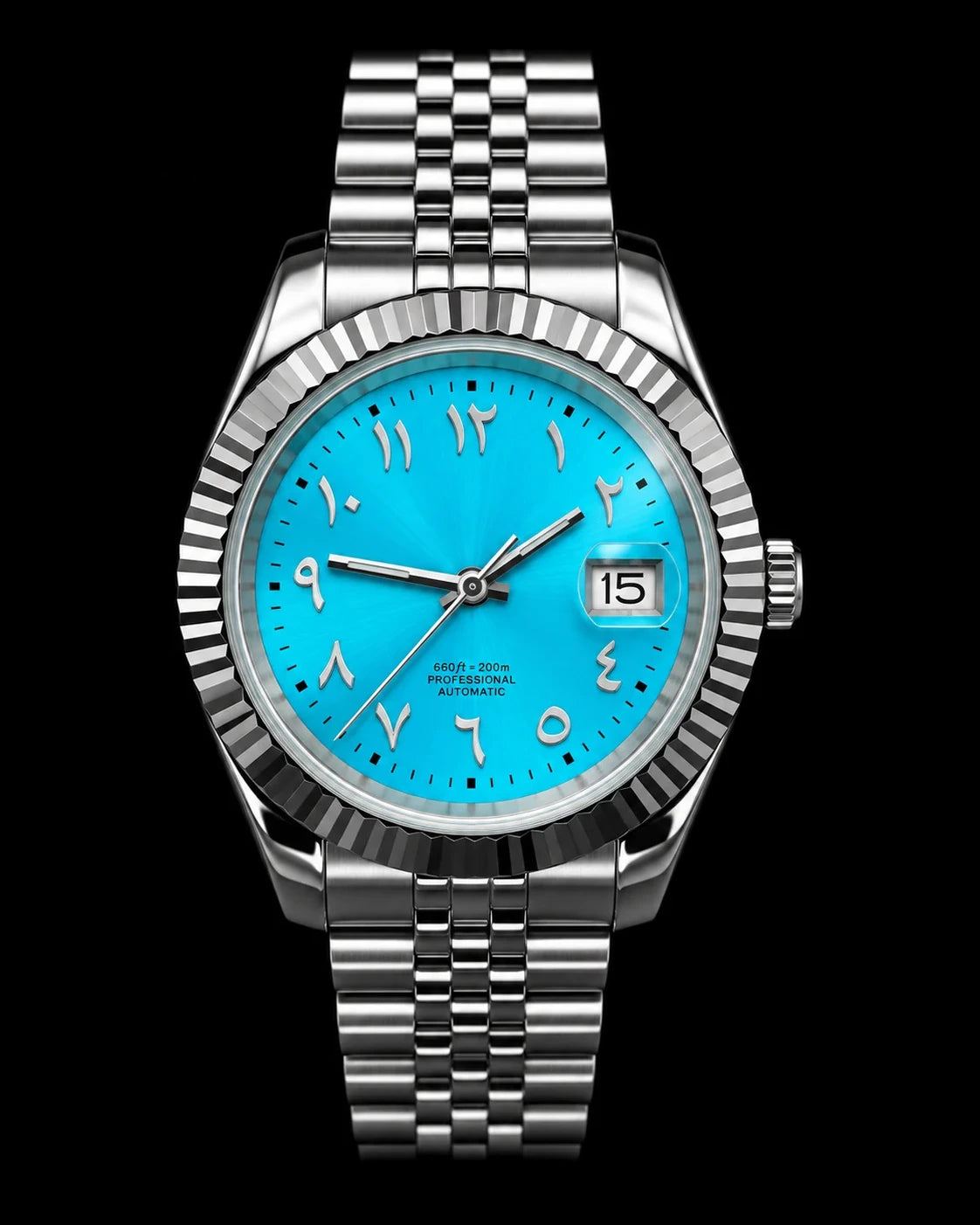 DateJust - Arabic Dial Tiffany Blue