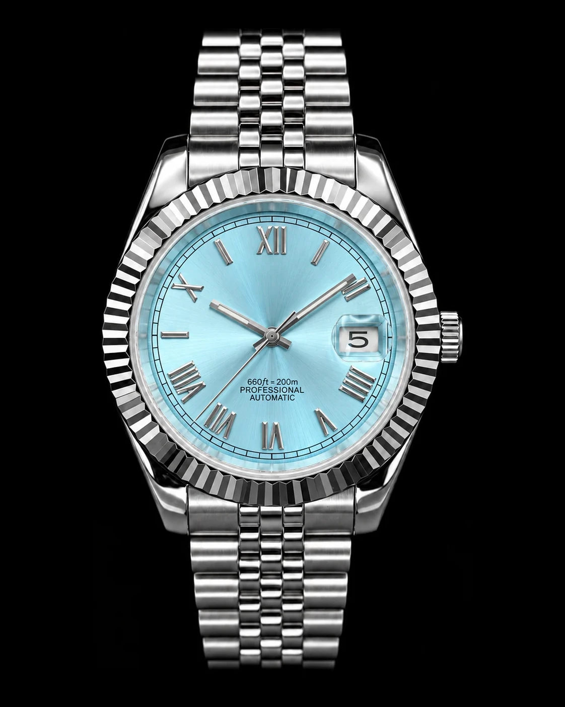 DateJust - Roman Tiffany Blue