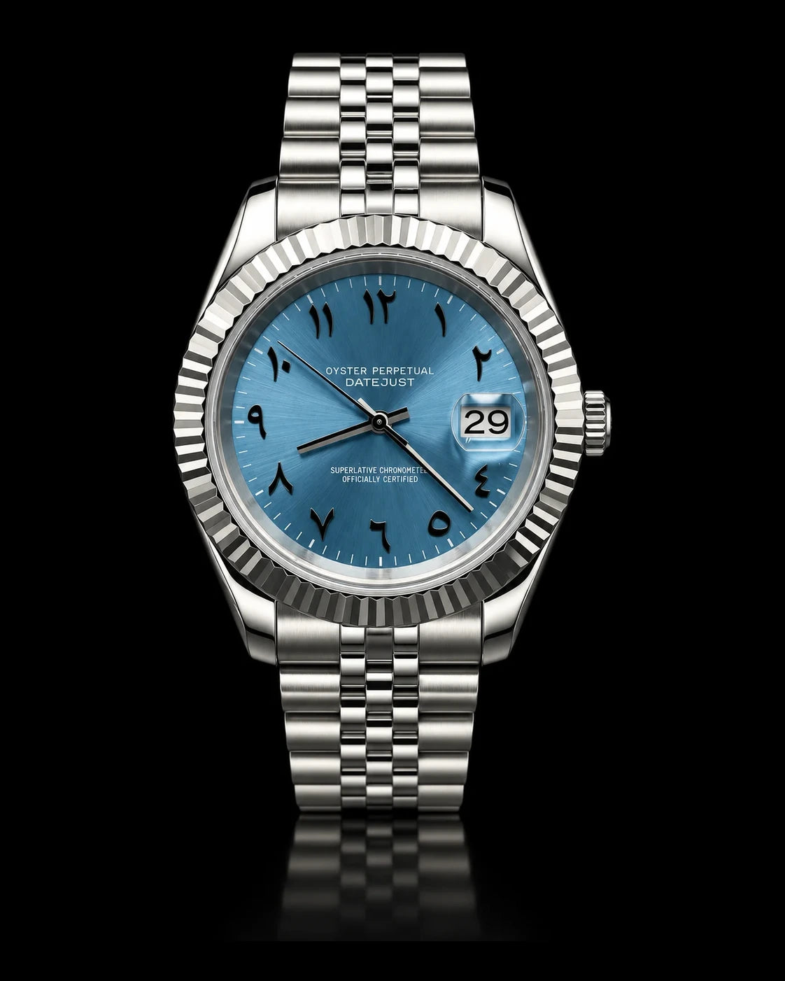 DateJust - Arabic Dial Baby Blue