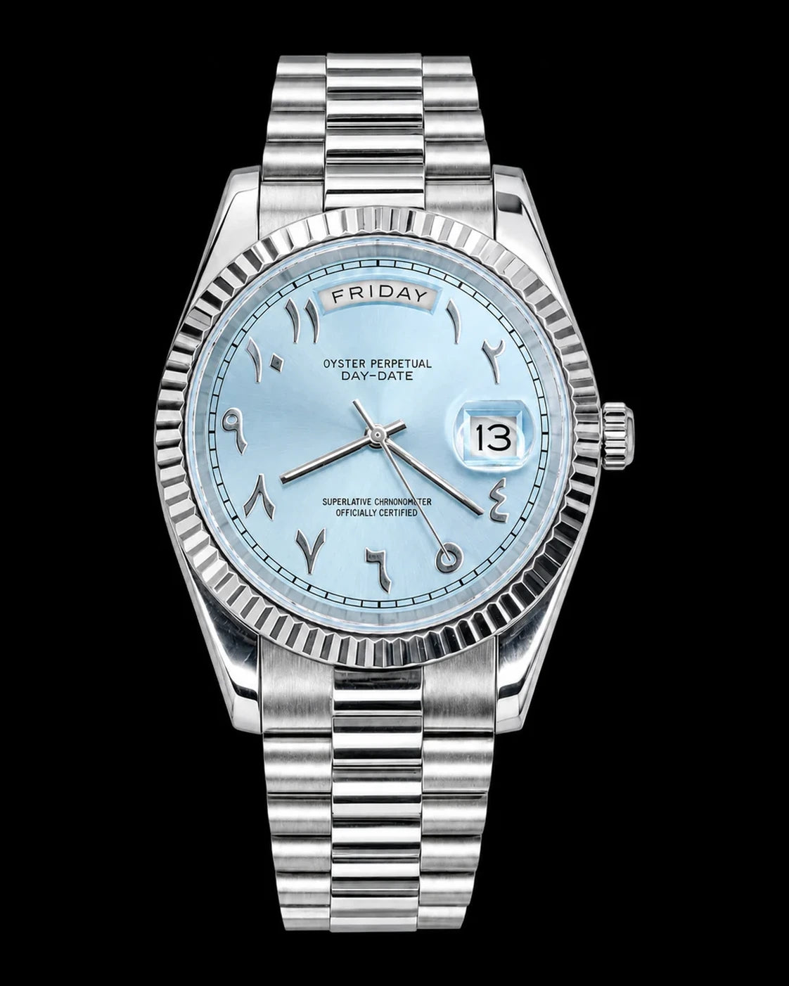 DayDate - Blue Arabic Dial