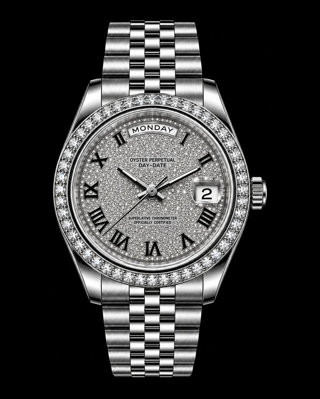 DayDate - Diamond Grey Dial