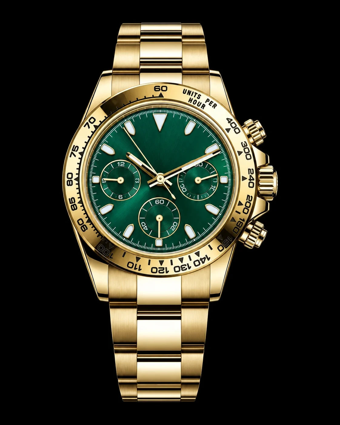 Daytona - Emerald Dial Gold