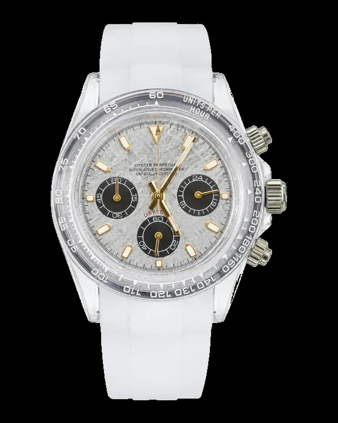 Daytona - Clear Case Meteor Oysterflex