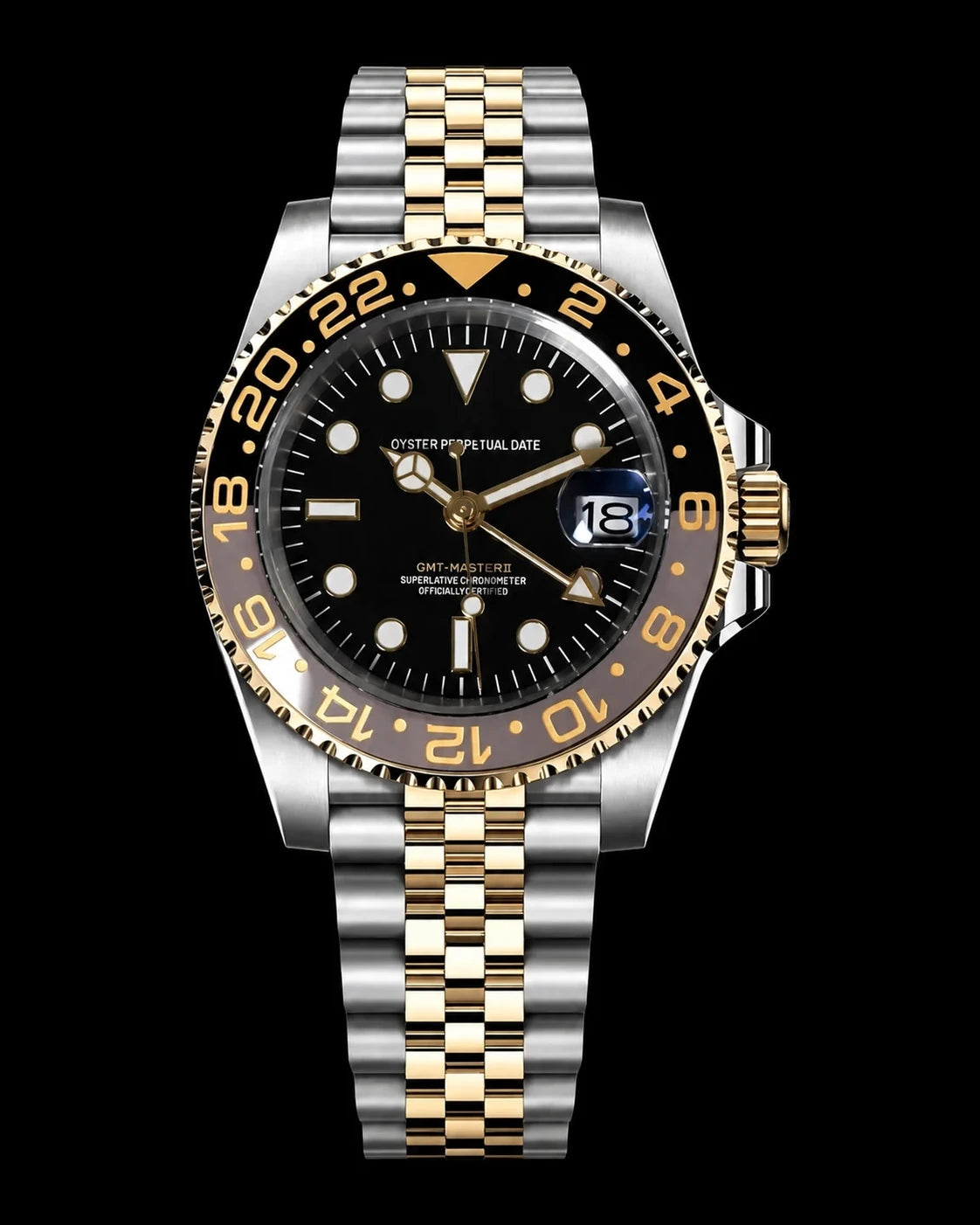 GMT Master II - Gold & Silver