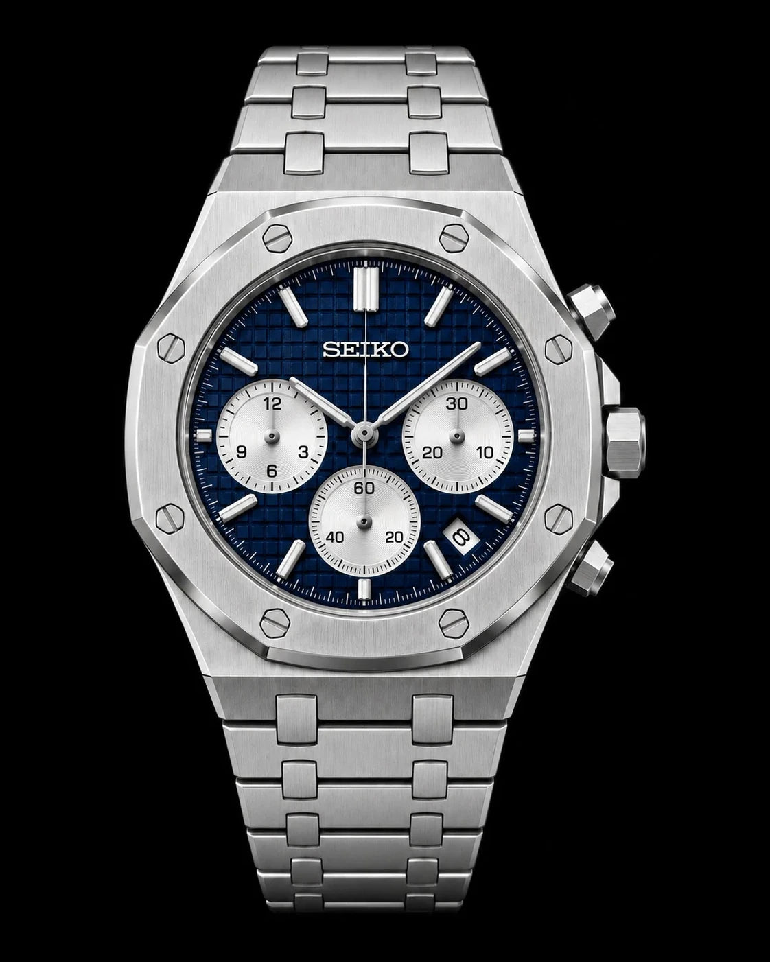 Royal Oak - Blue Chronograph White Eye