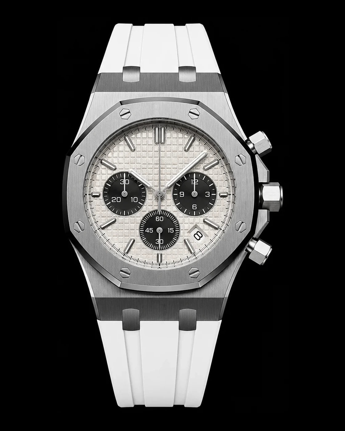 Royal Oak - White Chronograph Black Eye